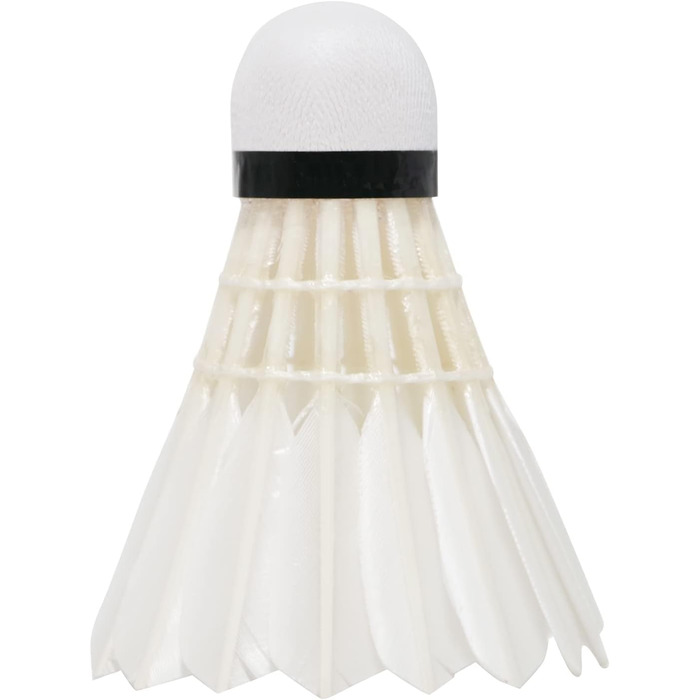 Набір для бадмінтону: 12 професійних м'ячів з гусячого пір'я, міцні, для гри та тренувань