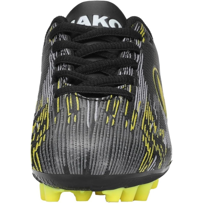 Дитячі футбольні кросівки Jako J-SFG Stepover, 40 EU, чорний/неоновий жовтий