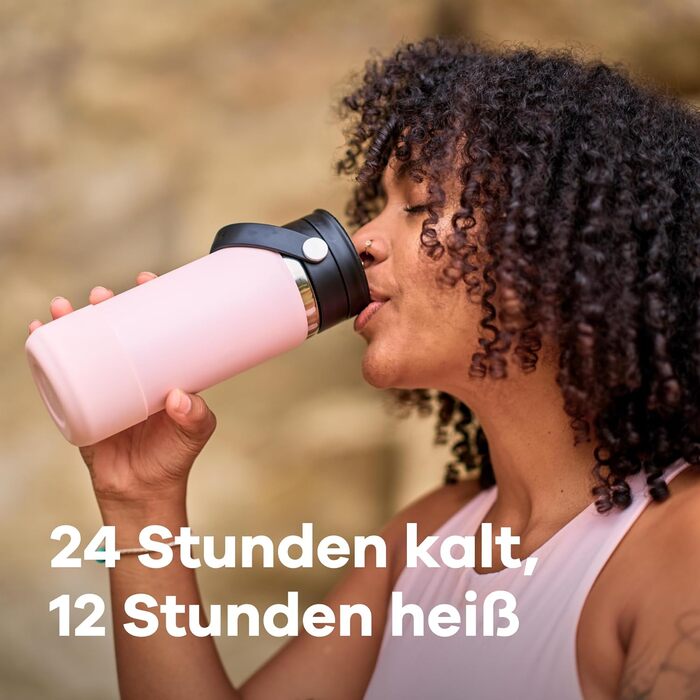Термос HYDRO FLASK для кави 473 мл, вакуумний, нержавіюча сталь, герметична кришка Flex, колір Birch