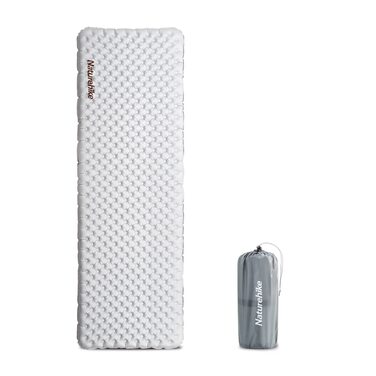 Каремат Naturehike Thermal 5.8 R-value для кемпінгу самонадувний, ультралегкий, всесезонний (жіночий, L)