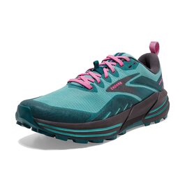 Brooks Cascadia 16: жіночі трейлраннінгові кросівки, 37.5 EU, блакитно-рожеві
