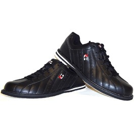 Боулінг-шльопанці 3G Kicks для жінок та чоловіків, правші та лівші, 7 кольорів, розмір 36-48, EU 39, чорний