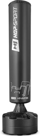 Hop-Sport стоячий боксерський мішок для силових тренувань, 170 см x ⌀ 26 см - міцний та стабільний, для дорослих та дітей