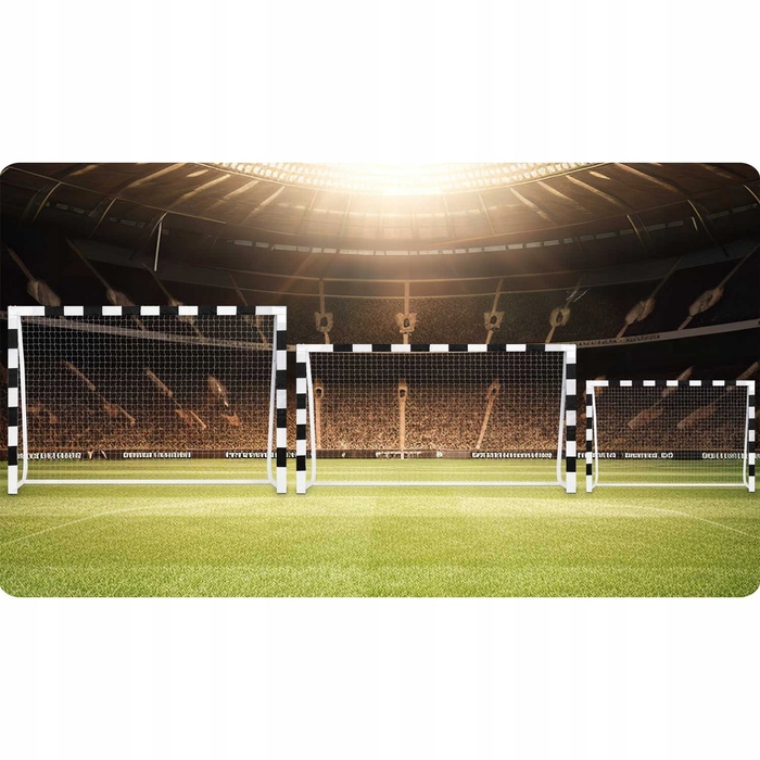 Переносна футбольна брама Neo-sport, сталева складана, 300x200x120 см