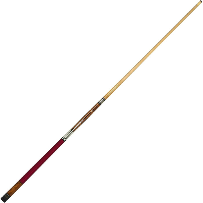 Кий для більярду Stradivari Pool Billard Master-Billiards з канадського клена, 147 см, 550 г, наконечник з шкіри 13 мм
