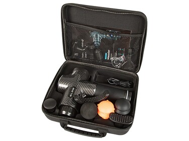 Перкусійний масажер для тіла та спини Massage Gun Pro: набір з 10 насадок