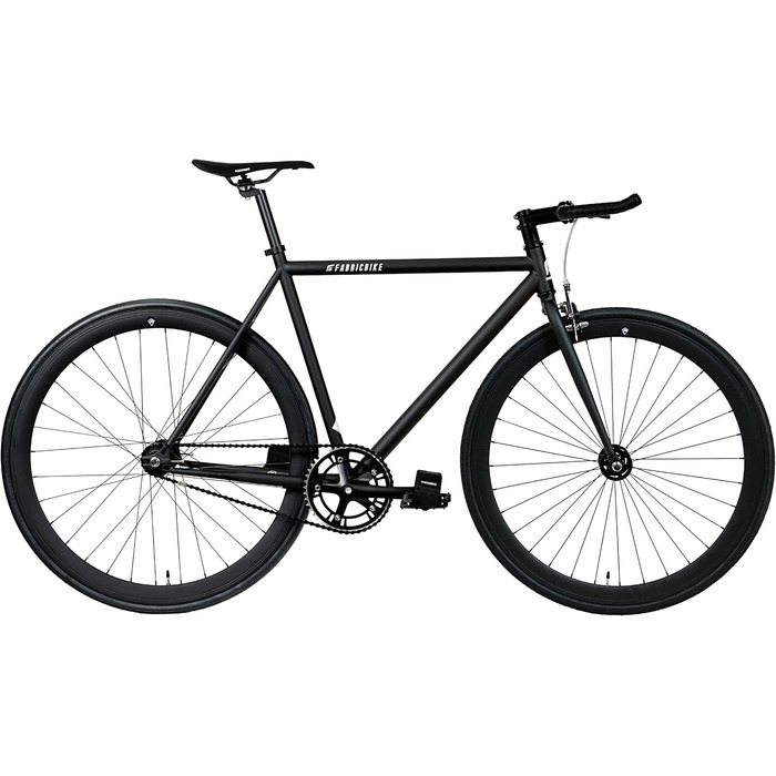 Велосипед FabricBike Original Pro Matte Black L-58 см, Hi-Ten сталь, фікс, сінглспід, міський, 10,45 кг