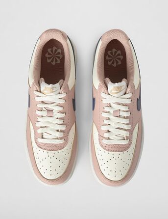 Кросівки жіночі Nike Court Vision Low Next Nature DH3158-600 рожеві з темно-синім, 38.5 EU
