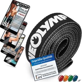 Набір фітнес-гумок Neolymp Lange 3 шт. з електронною книгою - стійкі до прання, для силових тренувань, фітнесу та гімнастики