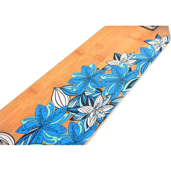 Скейтборд JUCKER HAWAII KAPUA Woodyboard, міський круїзер з дерева, для дітей і дорослих, міні-лонгборд, повністю зібраний