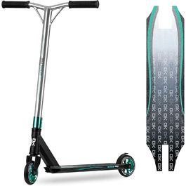 Трюковий самокат SOKE PRO хромований, підшипники ABEC 9, для дорослих і дітей, різні дизайни