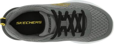 Дитячі кросівки Skechers Microspec Max-Volace, унісекс, 27 EU, антрацит/чорний