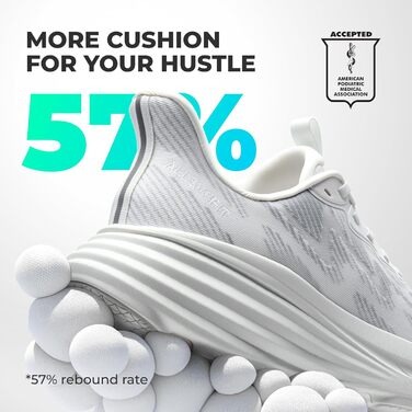 Чоловічі кросівки для бігу та ходьби ALLSWIFT (42 EU, білий)