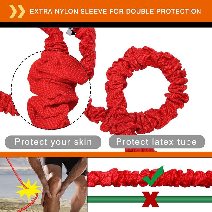 Набір еластичних стрічок Coolrunner для фітнесу: 14 шт., до 68 кг, з ручками та кігтями