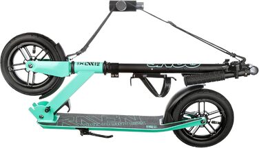 Скутер Raven Roller Cityroller Snug AIR з колесами 200 мм, дзвіночком та тримачем для пляшки (м'ятний)