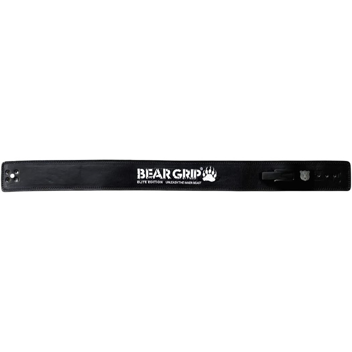 Пояс для пауерліфтингу BEAR GRIP Power Belt Elite Edition, преміум, подвійний, для важкої атлетики