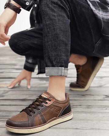 ARRIGO BELLO Кросівки чоловічі спортивні, повсякденні, для роботи, хакі, розмір 41-46