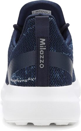 Чоловічі кросівки Milazzo для спорту та бігу – зручні, дихаючі, з антиковзкою підошвою для повсякденного носіння та тренувань (1230blau, 46 EU)