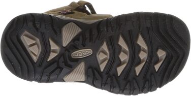 KEEN Ridge Flex Mid - водонепроникні трекінгові черевики для дітей, 29 EU, Bison Red Carpet