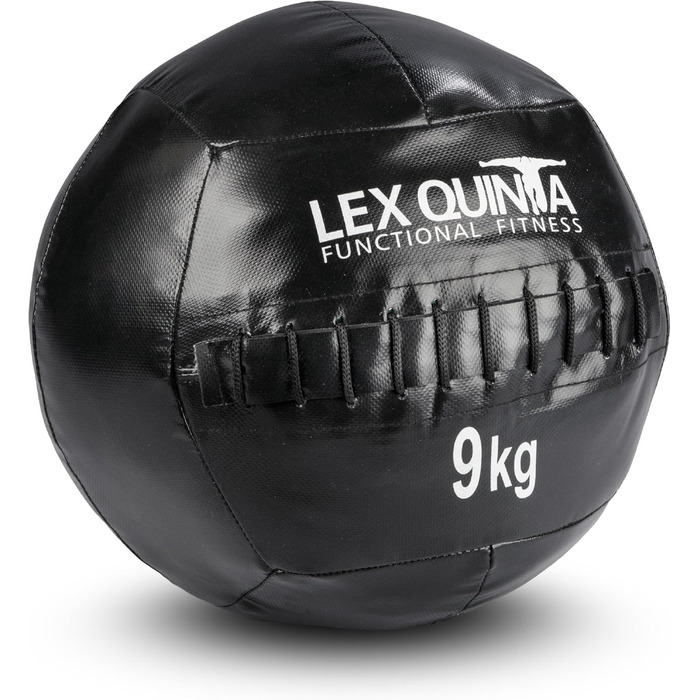 Медичний м'яч Lex Quinta Wall Ball 2.0 9 кг для фітнесу