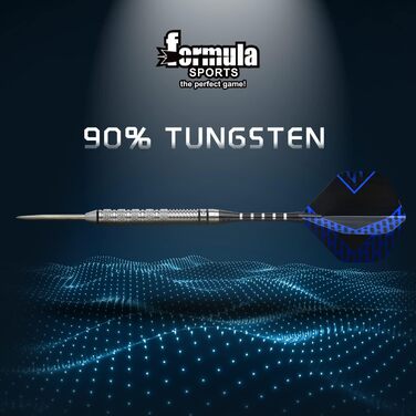 Професійні дартси Formula Sports з металевим вістрям, 90% вольфраму, 3 шт, 21/22/23/24 г, стіл-дарти