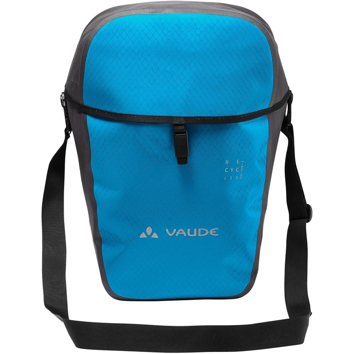 Велосумка VAUDE Aqua Commute Single 26 л, водонепроникна, на задній багажник, вироблено в Німеччині, колір Icicle