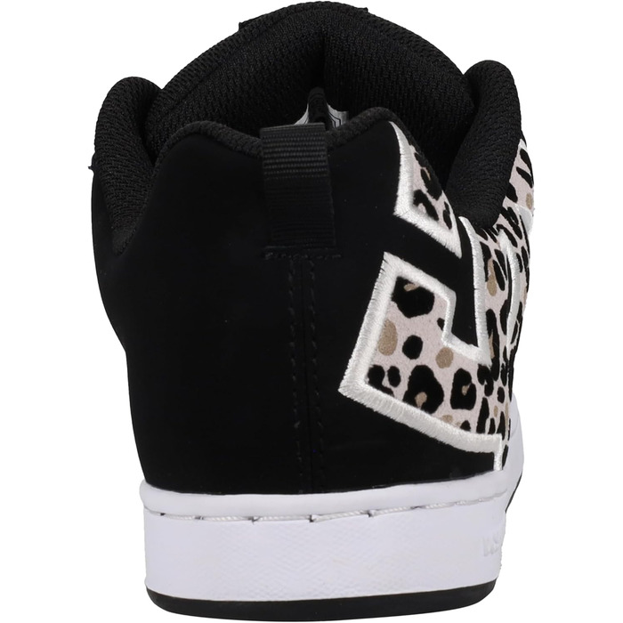 Кросівки DC Shoes Court Graffik для жінок (39 EU, чорно-білий принт)