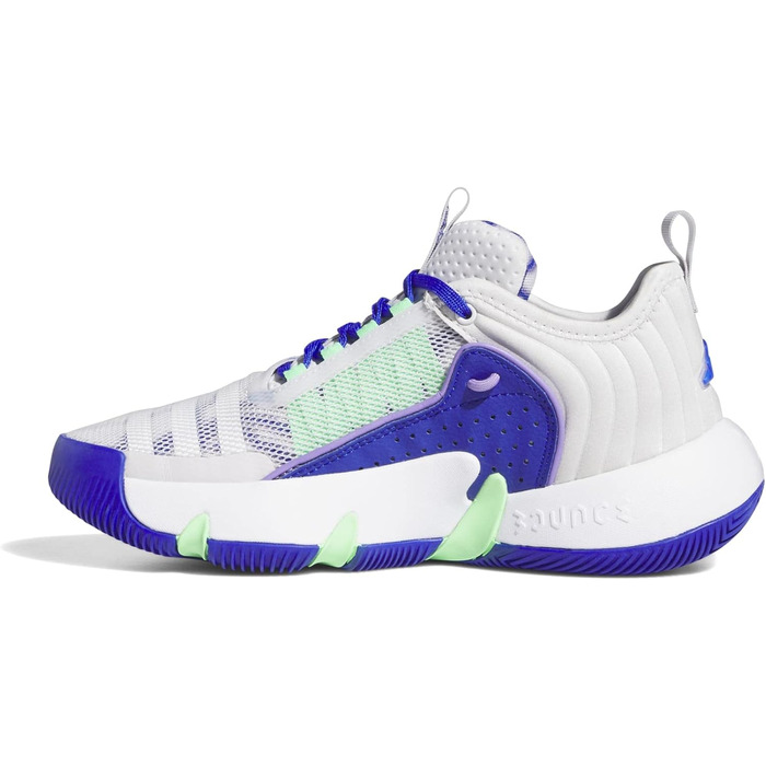 Кросівки баскетбольні adidas Trae Unlimited (34 EU, сірий, білий, синій)