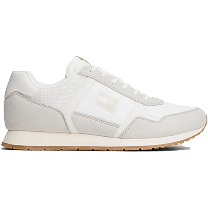 Кросівки Tommy Jeans Runner Casual Low Top для чоловіків, білі (White Ecru), розмір 44 EU