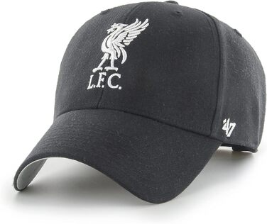 Кепка Liverpool FC EPL чорного кольору, регульована, універсальний розмір