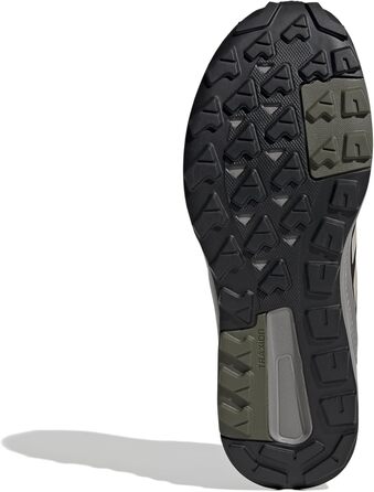 Чоловічі тапочки adidas Cloudfoam GO Lounger, 42 2/3 EU, Olive Strata Wonder Beige Core Black