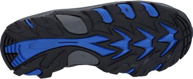 Дитячі трекінгові черевики Hi-Tec Jungen Blackout Low Junior, чорно-сині, 32 EU