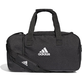 Дорожня сумка Adidas TIRO Small, унісекс, чорна-біла