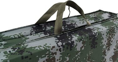 Складаний гімнастичний мат Hop-Sport 180x60x5 см, товщина 5 см, для фітнесу та дому з ручками, підлога, спортивний мат для тренувань