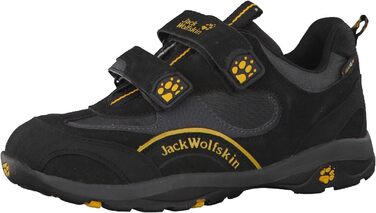 Дитячі трекінгові черевики Jack Wolfskin Offroad Texapore, чорний, 32 EU