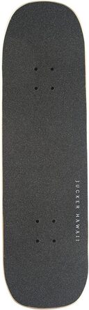 Скейтборд JUCKER HAWAII NUHA 8.5 Black – вуличний і круїзер, клен з горіхом, для початківців і досвідчених