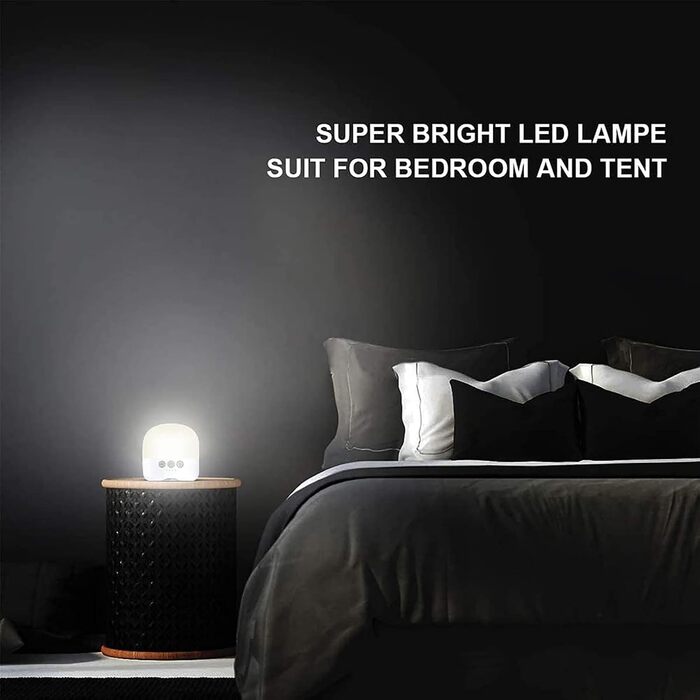 Ліхтар кемпінговий LED USB, 5200 mAh, 4 режими яскравості, регулювання, магнітний, для кемпінгу та надзвичайних ситуацій