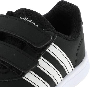 Дитячі кросівки Adidas Vs Switch 2 K для бігу (18 EU, чорний/білий/гірчичний)