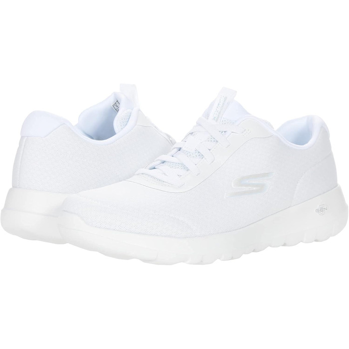 Жіночі кросівки Skechers Go Walk Joy Ecstatic, білі з синім, розмір 37 EU