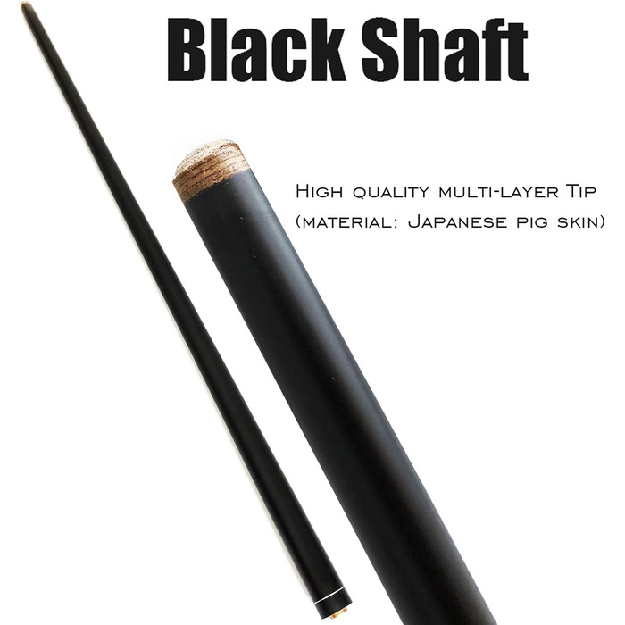 Професійний більярдний кий Tai Ba Cues Billardqueue, канадський клен, 13 мм наконечник, 121.9 см, 544 г, блакитний/чорний