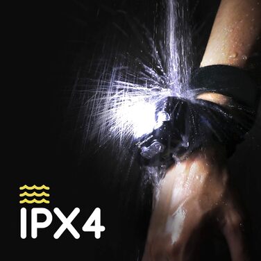 Everbeam H6 Pro LED-налобний ліхтар з датчиком руху, 650 люмен, 20 годин роботи, 1200 mAh акумулятор, перезаряджається, водонепроникний, USB, 2 шт.