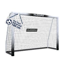Ворота для футболу HUDORA Pro Tect Advanced з сіткою та захисною оболонкою – для дітей та дорослих – 180 x 120 см