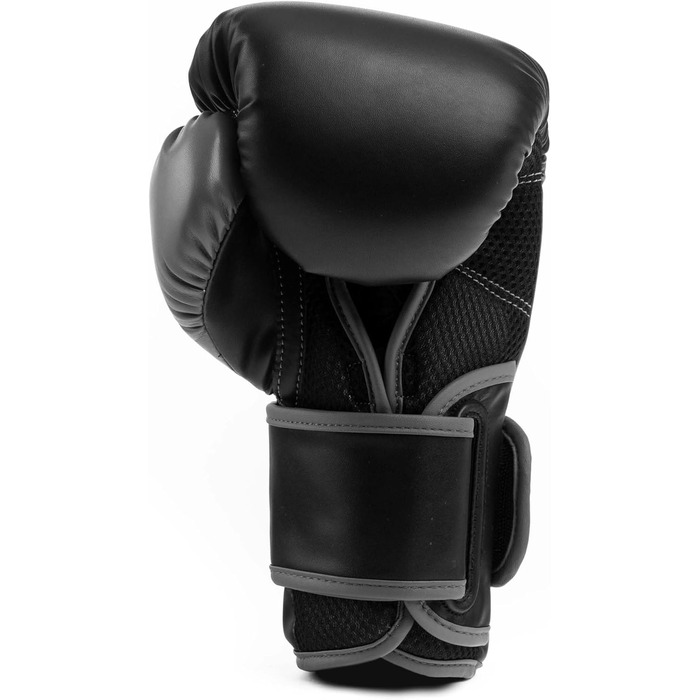 Боксерські рукавички Everlast Powerlock 2 для тренувань, унісекс, чорні, 16oz