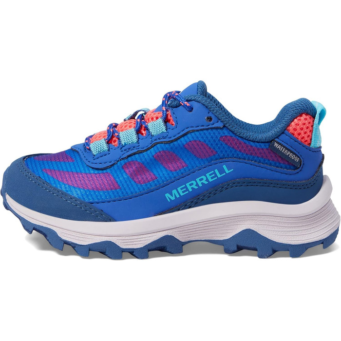 Туфлі для піших прогулянок Merrell Moab Speed Low WTRPF, 38 EU, блакитні