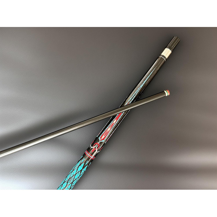 Професійний більярдний кий AzureFlare 20 oz з кейсом, канадський клен, 13 мм наконечник, 147,3 см, вага 18,19,20,21,22 г, колір: синій, чорний, червоний, сірий, зелений