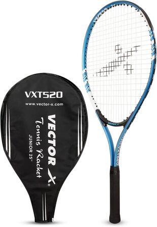 Тенісна ракетка Vector X VXT-520 з струнами, 58,4 см, чохол 3/4