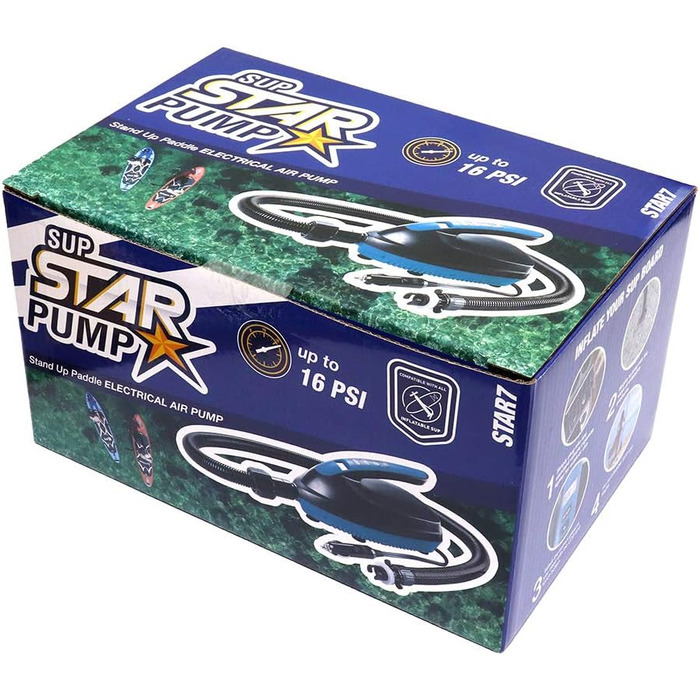 Насос Star Pump 9 для SUP досок та каяків (до 16 PSI) - ручний насос високого тиску