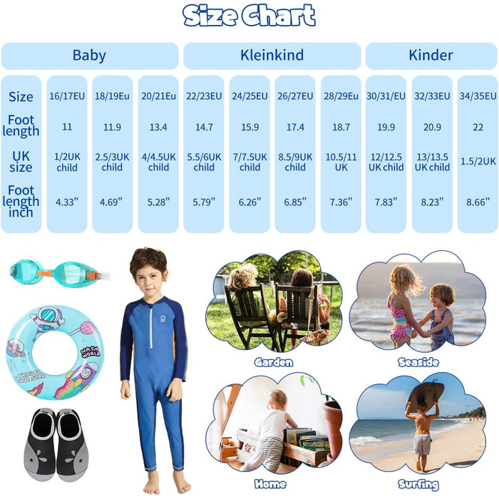 Дитячі шльопанці для плавання WateLves: антиковзкі шльопанці для басейну та пляжу для дівчаток та хлопчиків, 20/21 EU, Black Ash