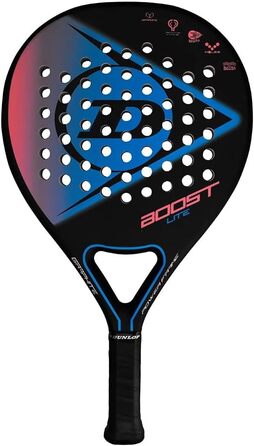 Тенісна ракетка Dunlop Boost U, чорна/рожева/синя