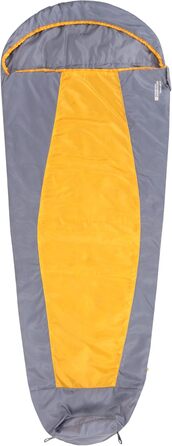 Сплячий мішок Mountain Warehouse Traveller 50 - 220 x 80 x 50 см - вітростійкий, блакитно-зелений, регульована довжина